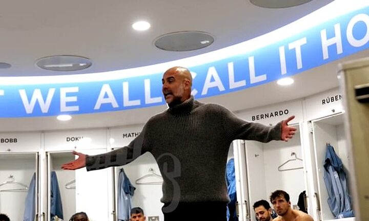 Dressing room rage rollicking Guardiola handed out captured by new documentary