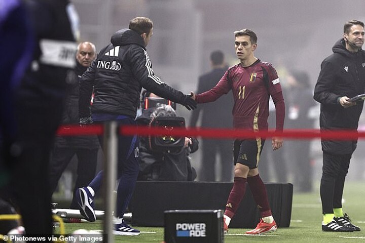 Arsenal hit with injury headache as Trossard limps off during Belgium’s defeat