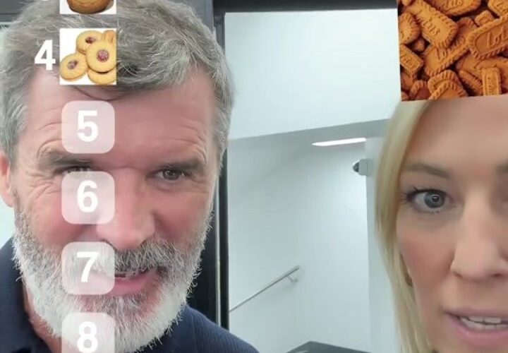 Keane and Sky Sports presenter blind rank BISCUITS before Amorim’s first match