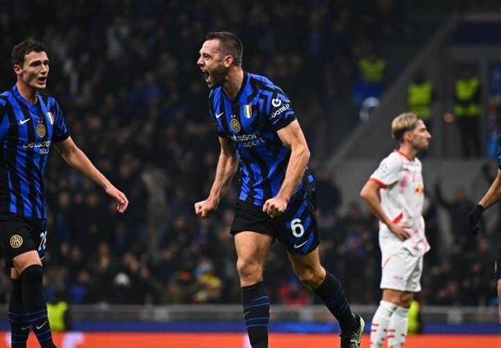 Inter 1-0 Leipzig: Nerazurri secure victory as Lukeba nets own goal