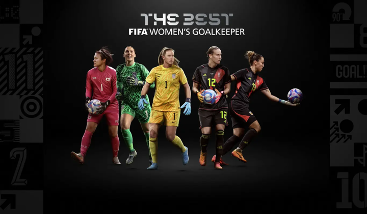 Best FIFA Women’s Goalkeeper nominees: Berger, Coll, Earps, Naeher & Yamashita