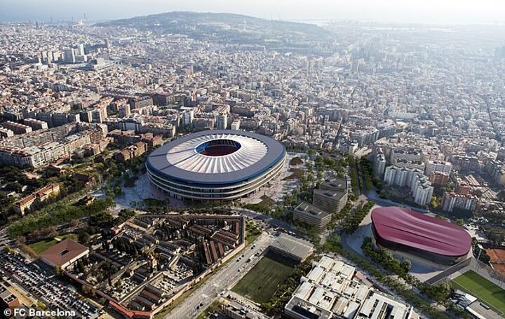 Barcelona return to revamped £1.25bn Spotify Camp Nou delayed by UEFA rule