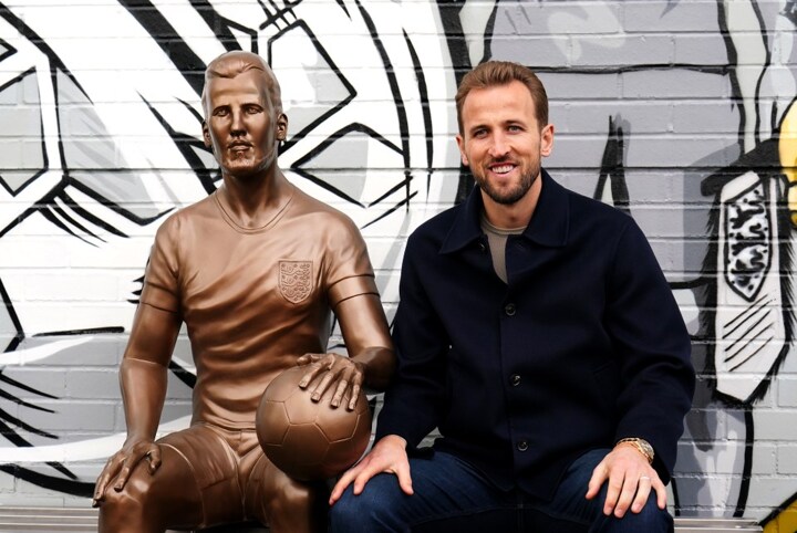 Harry Kane’s statue, called “fugly” and “nightmarish,” unveiled after five years