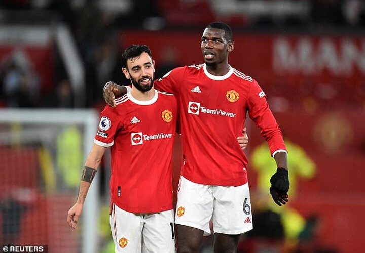 Bruno Fernandes sends touching message of support to former team-mate Paul Pogba