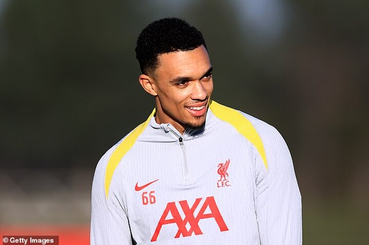 Trent Alexander-Arnold returns to training ahead of clash with Real Madrid