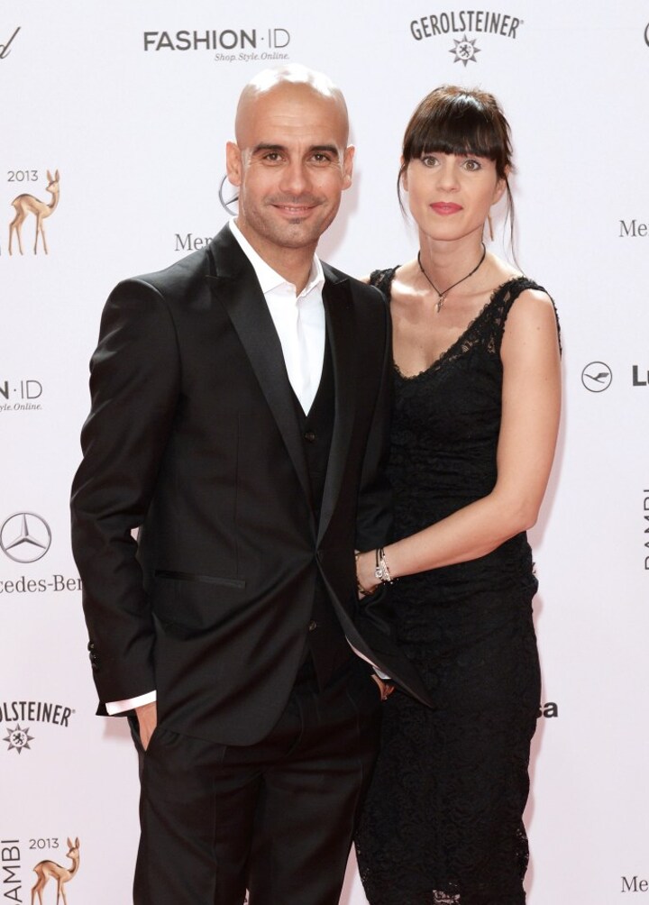 Guardiola’s emotional rock: Wife Cristina and family including daughter Maria