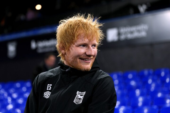 Amorim takes brutal swipe at Ed Sheeran as admitting pundit ‘is the real star’