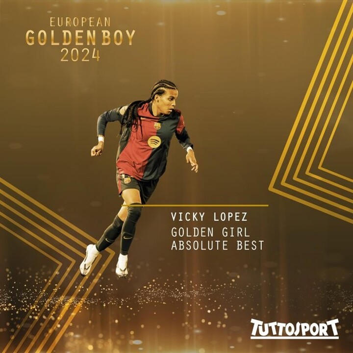 OFFICIAL: Vicky López is the 2024 Golden Girl Award winner