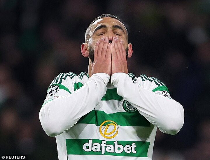 Moment Celtic star scores HORROR own goal in crunch UCL clash against Brugge