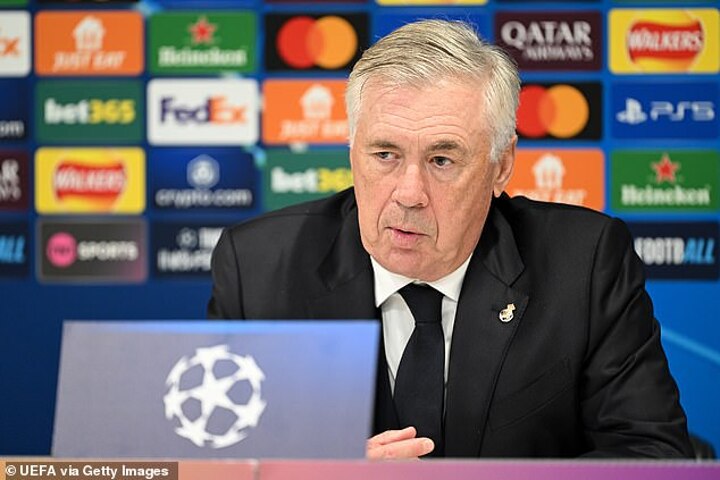 Ancelotti launches robust defence of Real Madrid’s UCL struggles this season