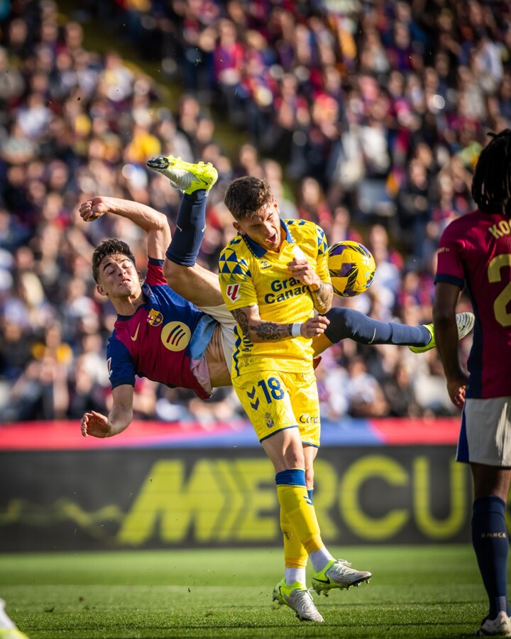 Barcelona 1-2 Las Palmas: Fabio & Ramirez score, Barca fail on the annivesary