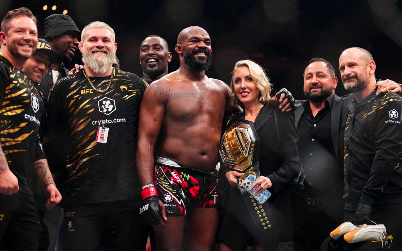 Jon Jones shows love to ‘the best corner in UFC history’ after title-winning knockout at MSG… ‘We’ve lost coaches along the way’