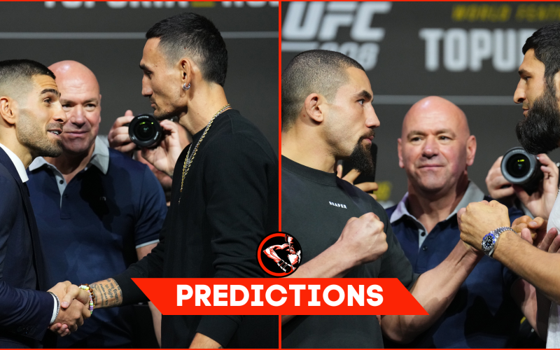 UFC 308 main card predictions: Max Holloway to hand Ilia Topuria his first-ever loss and Khamzat Chimaev to fall short