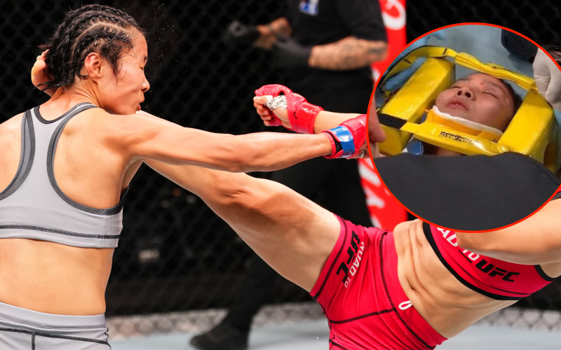 Encouraging update on UFC Macau fighter’s health after head-kick KO left her on a stretcher