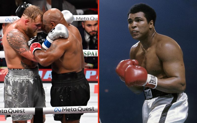 Jake Paul stuns fans with Muhammad Ali comment as new Mike Tyson stat is revealed