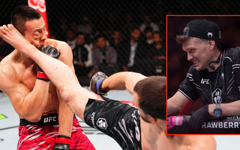 ‘King of Kung Fu’ calls out ‘King of Karate’ Stephen Thompson after scoring insane spinning wheel kick KO at UFC Macau