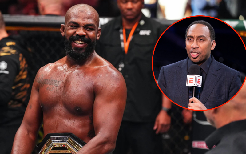 Stephen A. Smith waxes lyrical over Jon Jones being on an ‘entirely different level’ after stunning knockout win at UFC 309