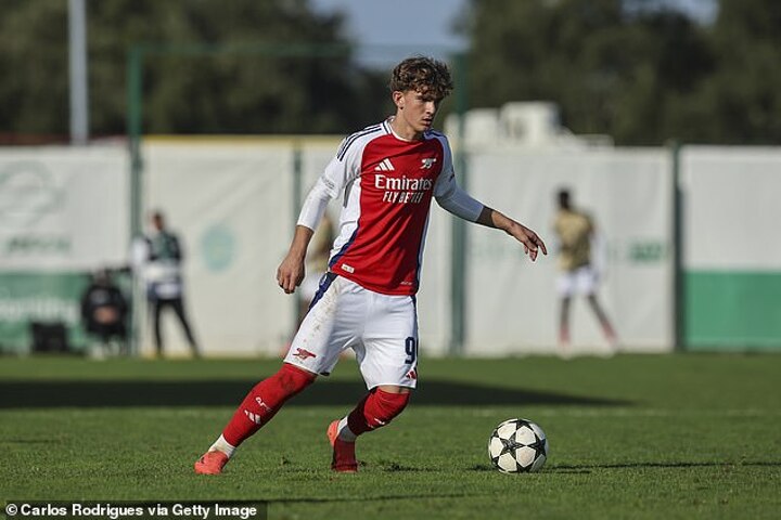 The 14-year-old already training with Arsenal’s stars: Rival clubs are circling