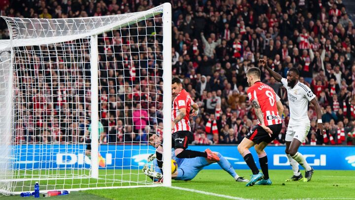 Real Madrid made to pay for errors as Athletic Club secure big win at San Mames