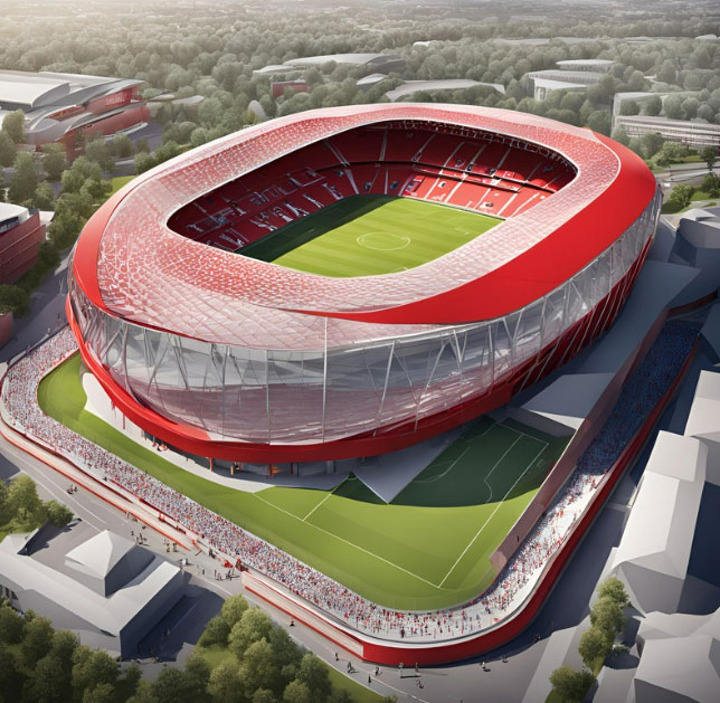 MANCHESTER UNITED are working on three stadium expansion options