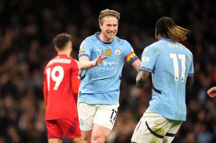 Man City 3-0 Nottingham: De Bruyne & Silva score, City end 7-game winless run