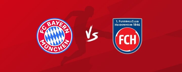 Bayern vs 1.FC Heidenheim 1846 LINE-UPS: Müller leads, Peretz & Pavlovic in