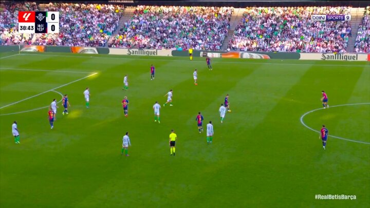 WATCH: Robert Lewandowski nets as Barcelona break the deadlock against Real Betis