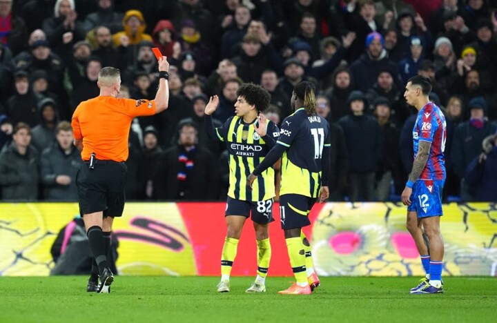 Crystal Palace 2-2 Man City: City drop points again despite Haaland & Lewis net