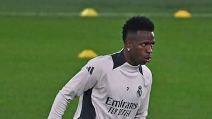 Will Vinícius Júnior play for Real Madrid against Atalanta in the Champions League?