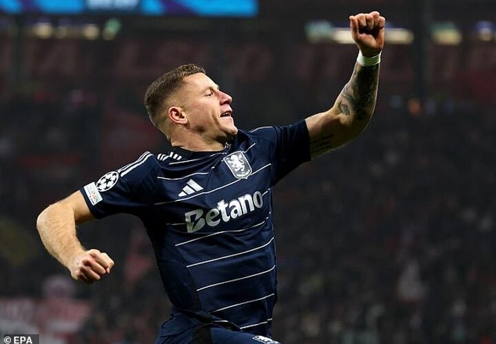 Barkley proves the difference in visitors’ helter-skelter Champions League win