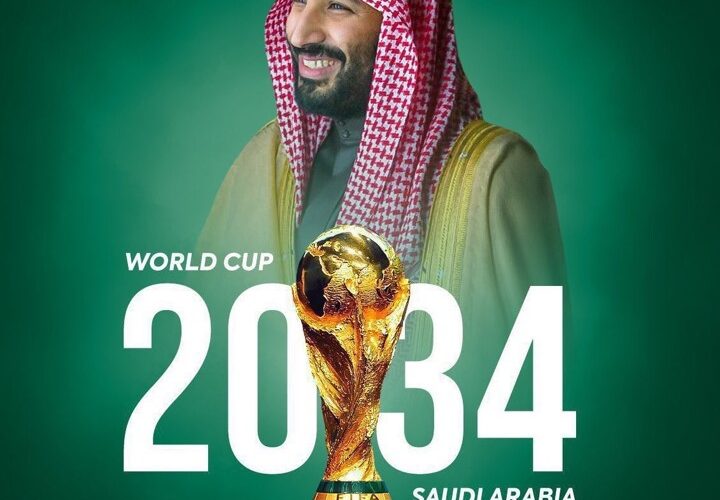 OFFICIAL: Saudi Arabia is the host country for the 2034 FIFA World Cup