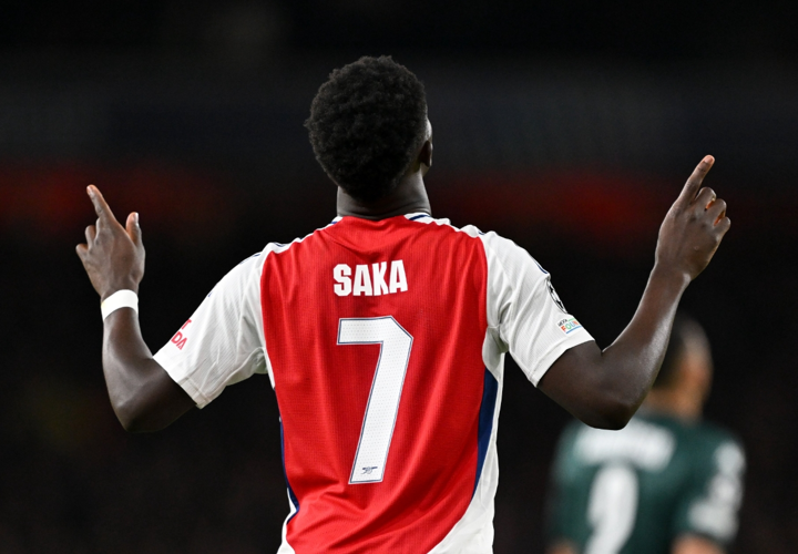 Arsenal 3-0 Monaco: Saka shines with two goals and one assist to seal 3 points