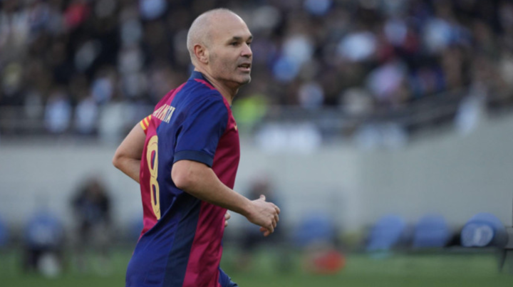 Iniesta bows out of playing career with a memorable farewell in Tokyo