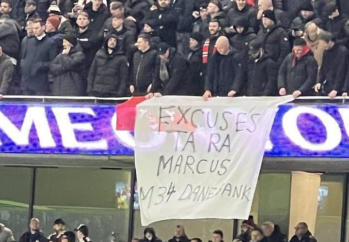 MU fans make feelings clear on Rashford with nod to infamous Sir Alex banner