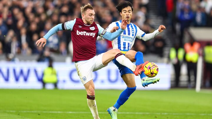 West Ham 1-1 Brighton: Kudus cancels out Wieffer as spoils shared