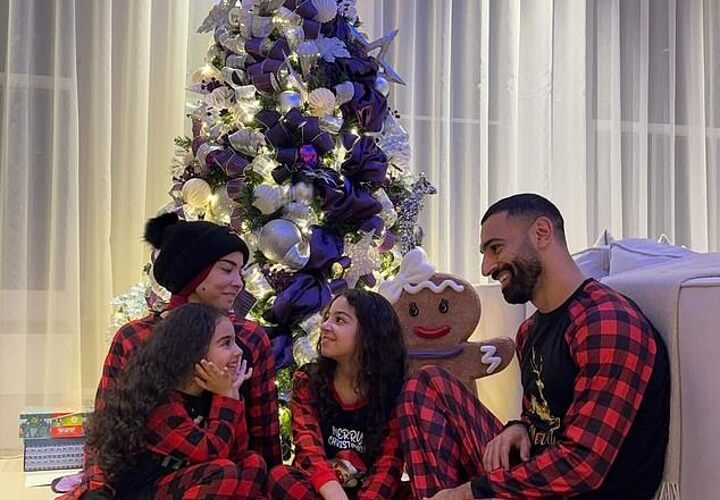 Salah’s criticised by Muslim fans after LFC star shares Christmas family picture