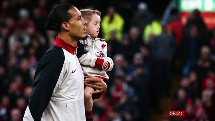 Van Dijk and Salah surprise six-year-old fan with rare chromosome disorder