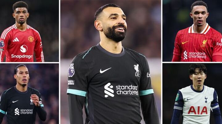 Full list of 82 Premier League stars free to talk to clubs on January 1 including Mo Salah