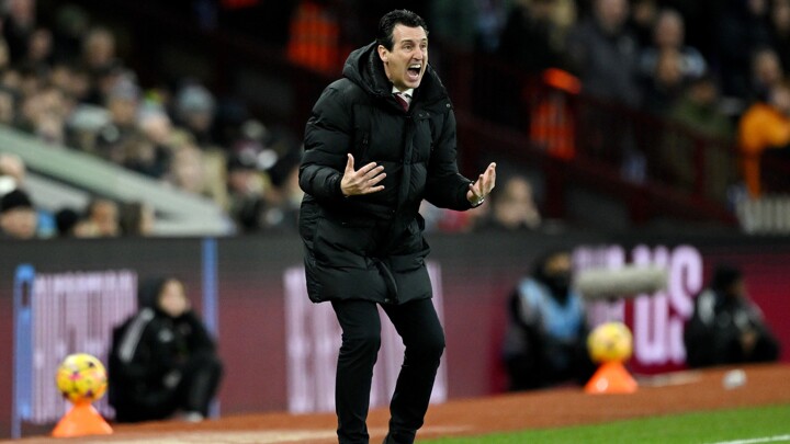 Emery ‘a little bit frustrated’ with point but proud of Villa’s 2024