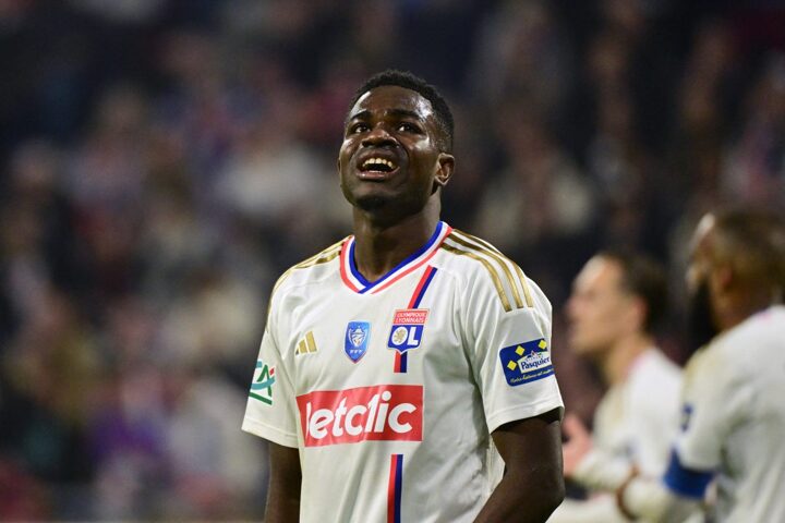 Lyon’s Ernest Nuamah attracting the interest of Premier League clubs