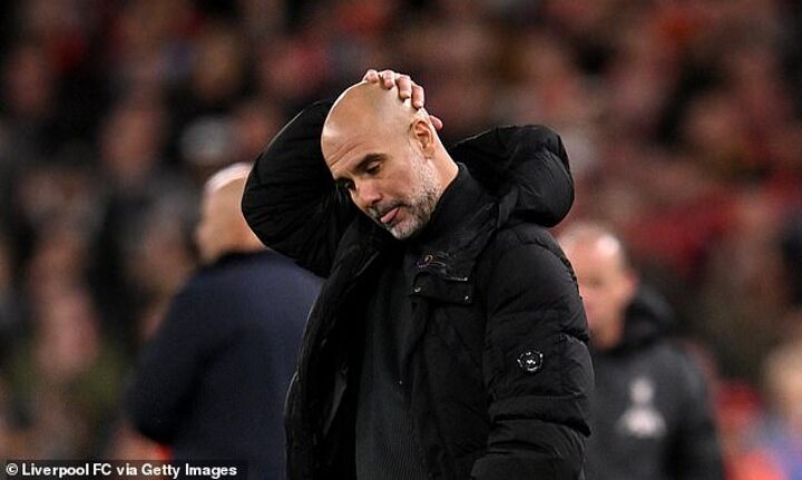 Pep Guardiola admits Man City ‘can’t handle’ playing against good teams