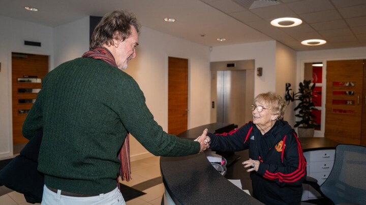 Man Utd’s much-loved receptionist Kath Phipps dies aged 85 as tributes paid to ‘heartbeat of United’