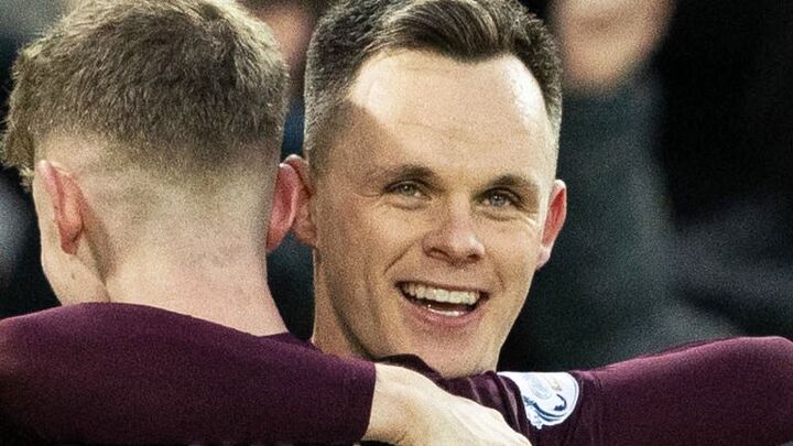 Hearts 2-0 Dundee: Lawrence Shankland scores twice to help lift Hearts off bottom spot in the Premiership