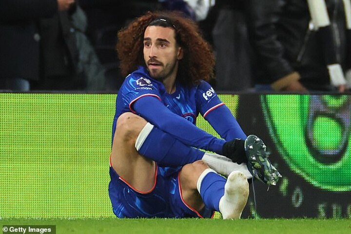 Marc Cucurella BINS the boots that cost Chelsea two goals in 4-3 win over Spurs