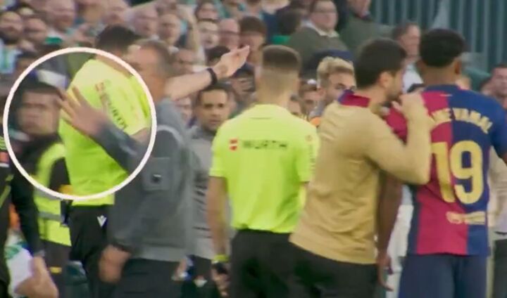 Barcelona fans enraged after motive for Hansi Flick sending off is revealed