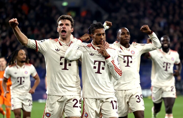 Shakhtar 1-5 Bayern: Muller & Musiala seal victory for guests, Olise nets brace