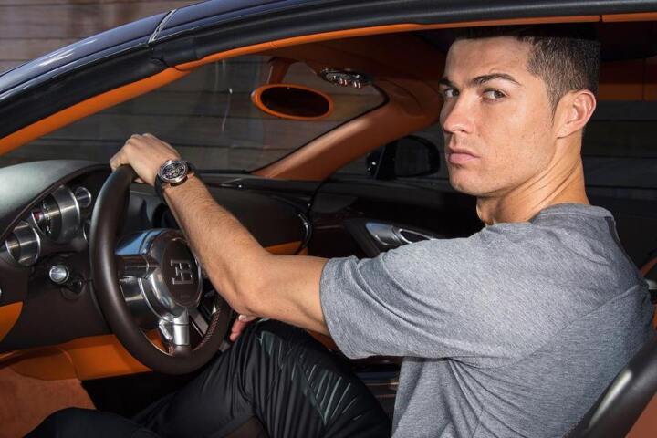 Inside Cristiano Ronaldo’s amazing £19m car collection which features a rare £9m Bugatti and two luxury Rolls-Royces