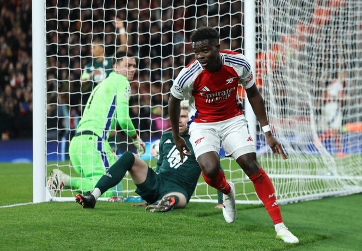 Arsenal ratings: Lewis-Skelly gets standing ovation after Champions League debut but Merino looks heavy and slow