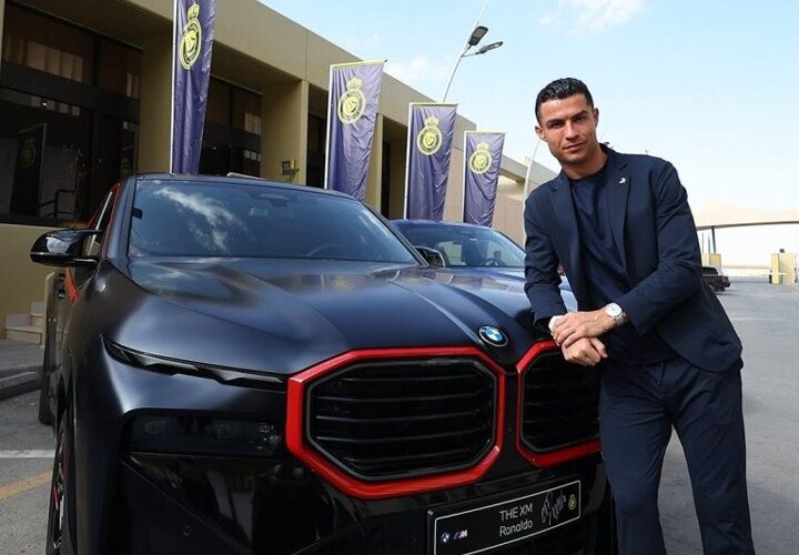 Ronaldo adds stunning £164,000 luxury BMW to £19MILLION car collection