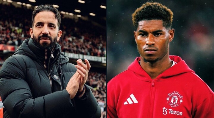 Amorim asked 11 questions about Rashford in press conference, None about Spurs